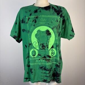 ❤️ Harry Potter Slytherin Tarot Card Tie Dye Men’s T-Shirt L